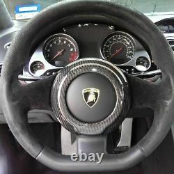 Fit Lamborghini Gallardo 04-14 Carbon Fiber Steering Wheel Center Cover