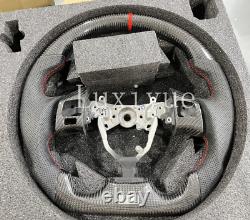 Fit Lexus IS 200 250 ISF New carbon fiber steering wheel+Button Cover
