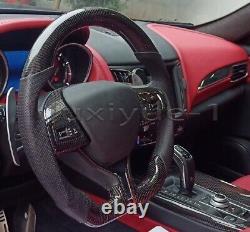 Fit Maserati Geberit Quattroporte Levante Ghibli New carbon fiber steering wheel