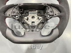 Fit for Chevrolet Corvette C7 14-19 Matte carbon fiber steering wheel skeleton