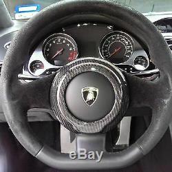 Fits All Lamborghini Gallardo 04-14 Carbon Fiber Steering Wheel Center Cover