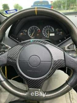 Fits All Lamborghini Murcielago 01-10 Carbon Fiber Steering Wheel Center Cover