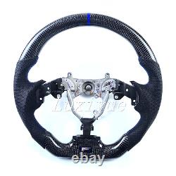 Fits Lexus IS 250 300 350 ISF 2006-2012 Real Carbon fiber steering wheel BLUE