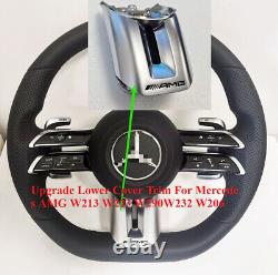 Fits Mercedes-Benz AMG W232 W213 W223 W290 W206 Steering Wheel Trim Cover 2021+