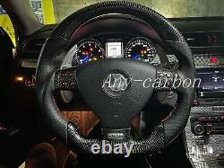 Fits Volkswagen Golf R32 GTI MK5 Jetta Real Carbon Fiber Steering wheel Skeleton