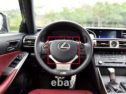 For 2013-2015 Lexus IS250 IS200 Steering Wheel Cover Black