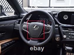For 2018-2021 Lexus ES Steering Wheel Cover Black