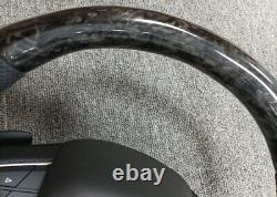 For Audi A3 A4 A5 Q3 Q5 Q7 Q8 S3 S5 RS5 Forged Carbon Fiber Steering wheel+Cover