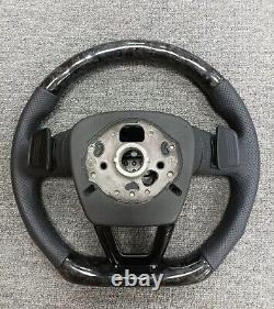 For Audi A3 A4 A5 Q3 Q5 Q7 Q8 S3 S5 RS5 Forged Carbon Fiber Steering wheel+Cover
