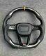 For Audi A3 A4 A5 S3 S5 2016-2025 Real Carbon Fiber Steering wheel Frame+Cover