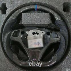 For BMW 1 SeriesM E81 E82 120i 130i 135i Real Carbon fiber Steering wheel+Cover