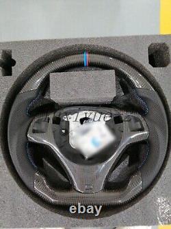 For BMW 1 SeriesM E81 E82 120i 130i 135i Real Carbon fiber Steering wheel+Cover