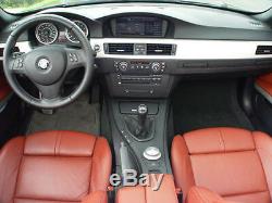 For BMW E87 E90 E91 E92 E93 2005-2008 Carbon Fiber Steering Wheel Trim Cover