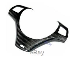 For BMW E90 E91 E92 E93 E82M 05-08 Carbon Steering Wheel Trim Cover with M Hole