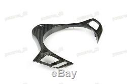 For BMW E90 E92 E93 M3 E82 1M Carbon Fiber Steering Wheel Cover Trim 2008-2013