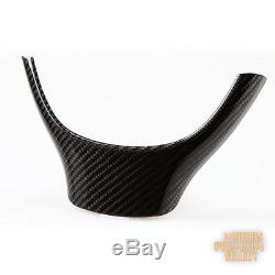 For BMW F10 REAL CARBON FIBER STEERING WHEEL COVER TRIM