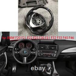 For BMW F20 F21 F22 F23 F30 F31 F32 F33 F45 F46Carbon fiber Steering wheel+Cover