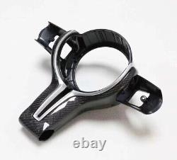 For BMW F20 F30 F32 F10 F12 M3 M4 Carbon Fiber Steering Wheel Trim Cover 1 Set
