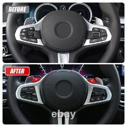 For BMW G01 G02 G30 G32 G11 G38 G12 Steering Wheel M1 M2 Control with Cover Trim