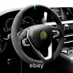 For BMW G12 G14 G15 G01 G02 G05 G06 G07 Steering Wheel Cover Alcantara