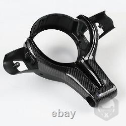 For BMW M2 F87 M3 F80 M4 M5 M6 F12 X6M Carbon Fiber Steering Wheel /w Base Black