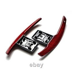 For BMW M3 F80 M4 F82 F10 F12 F15 X5 M X6 Steering Wheel Paddle Shifter Trim Red