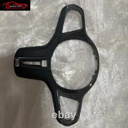 For BMW X7 G07 2019-2023 Carbon Fiber Steering Wheel Cover Frame Accessories