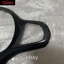 For BMW X7 G07 2019-2023 Carbon Fiber Steering Wheel Cover Frame Accessories