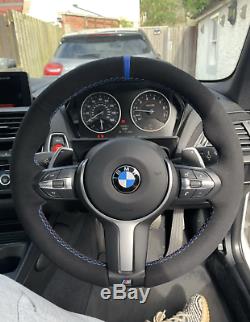 For Bmw F30 F33 F87 M2 F80 M3 F82 F12 F13 F85 X5 F86 Alcantara Steering Cover