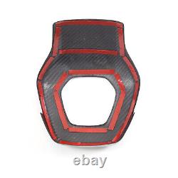 For C8 Corvette Carbon Fiber Steering Wheel Center Surround Cover 2020 2024