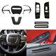 For Challenger 2015-19 Steering wheel Cover Window Switch Panel Trim Decal Bezel