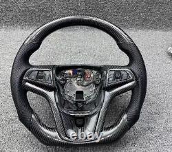For Chevrolet Malibu Cruze Camaro 10-2015 Carbon fiber Steering wheel + Cover