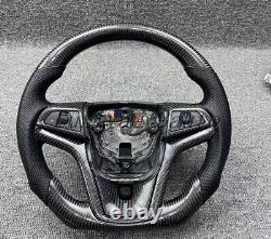 For Chevrolet Malibu Cruze Camaro 2010-2015 Carbon fiber Steering wheel + Cover