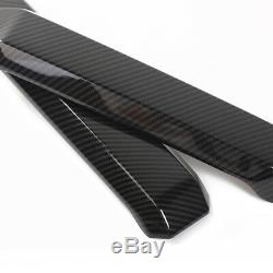 For Ford F150 15-17 Carbon Fiber Interior Door Handle&Steering Wheel Cover decor