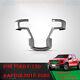 For Ford Raptor F-150 15-20 Dry Carbon Fiber Interior Steering Wheel Cover Trim