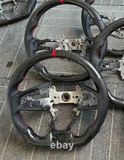 For Honda Civic 10th 2016-20 Real Carbon Fiber Racing Sport Steering wheel Frame