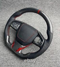 For Honda Civic 10th 2016-20 Real Carbon Fiber Racing Sport Steering wheel Frame