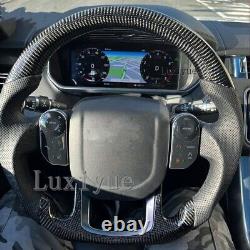 For Land Rover Range Rover Sport SVR Discovery L494 Carbon Fiber Steering Wheel