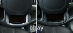 For Land Rover Range Sport 14-20 carbon fiber Steering wheel U type cover trim