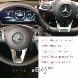 For Mercedes Benz W117 W218 W205 AMG Steering Wheel Low Cover Trim One Day Sale