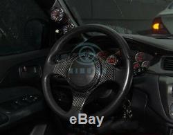 For Mitsubishi Lancer Evo 7 8 9 Dry Carbon Steering Wheel Cover Interior trim