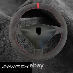 For Porsche 911 996 Carrera Boxster S 986 1998-04 Suede Steering Wheel Cover