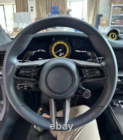 For Porsche Panamera 911 992 GT3 GTS 2022-24 Carbon Steering Wheel Button Cover