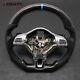 For VW Golf 6 GTI R MK6 Jetta GLI Scirocco 2.0T DIY Carbon Steering Wheel Cover