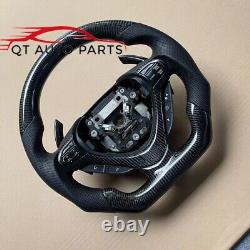 For fit Honda acura TSX 2009-2014 Real Carbon Fiber Sports Steering Wheel