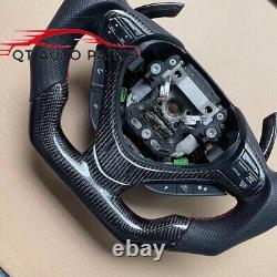 For fit Honda acura TSX 2009-2014 Real Carbon Fiber Sports Steering Wheel