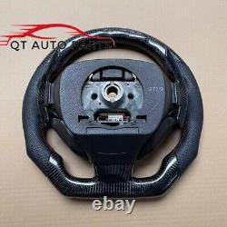 For fit Honda acura TSX 2009-2014 Real Carbon Fiber Sports Steering Wheel