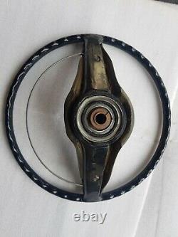 Ford Falcon XB Black Steering Wheel / Pad & Horn Ring, May Fit XW, XY, XA