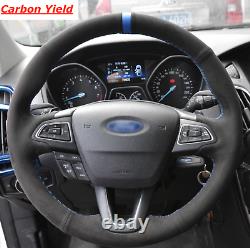 Ford Focus 3 2015-2018 Kuga 2016-2019 Escape ALCANTARA steering wheel cover