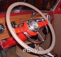 Ford Leather Steering Wheel Cover All Models Custom Wheelskins FDWS